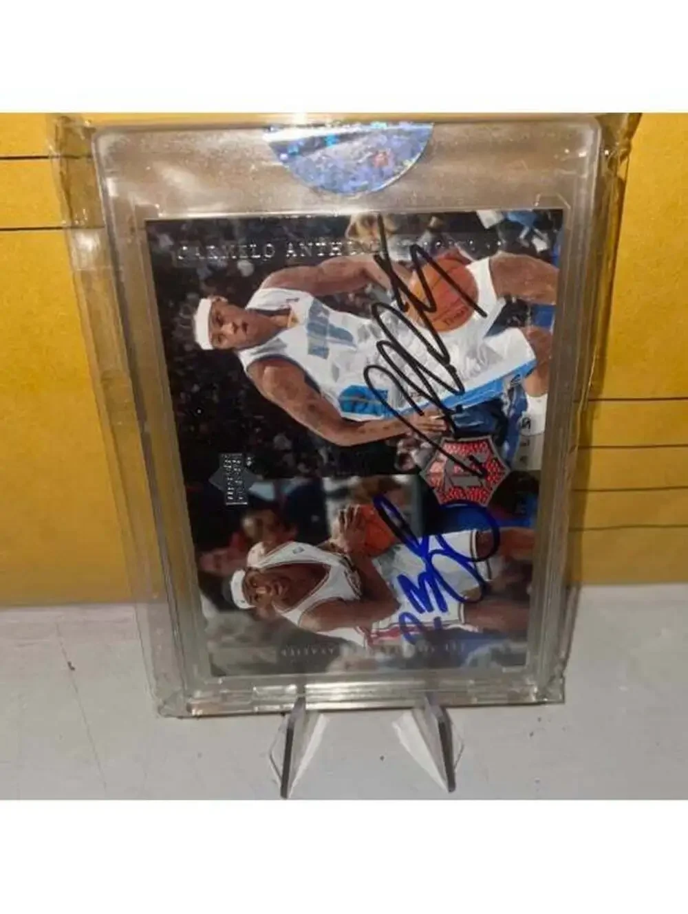 Lebron James Carmelo Anthony Rookie Rivals Auto SIGNED ENCASED 1/1 LEGENDÄRY